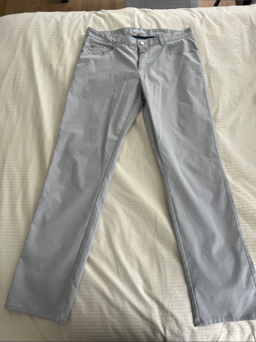 Peter Millar Light Gray Golf Pants